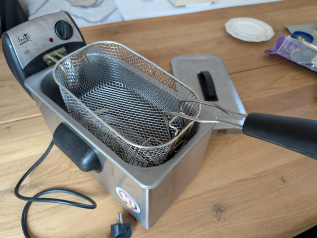 Friteuse Fritel 3liter, Enlèvement