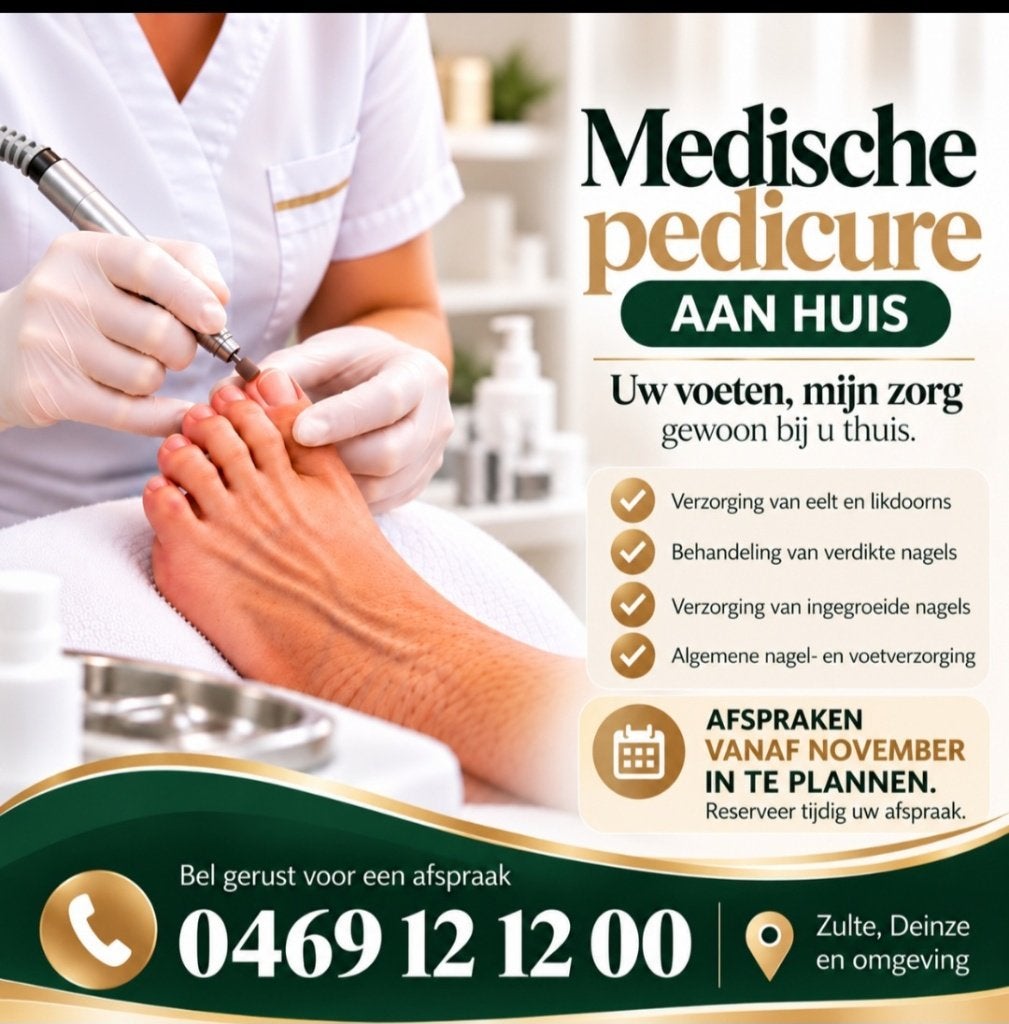 Medische pedicure aan huis – afspraken vanaf november, Services & Professionnels, Se rend à domicile, Pédicure