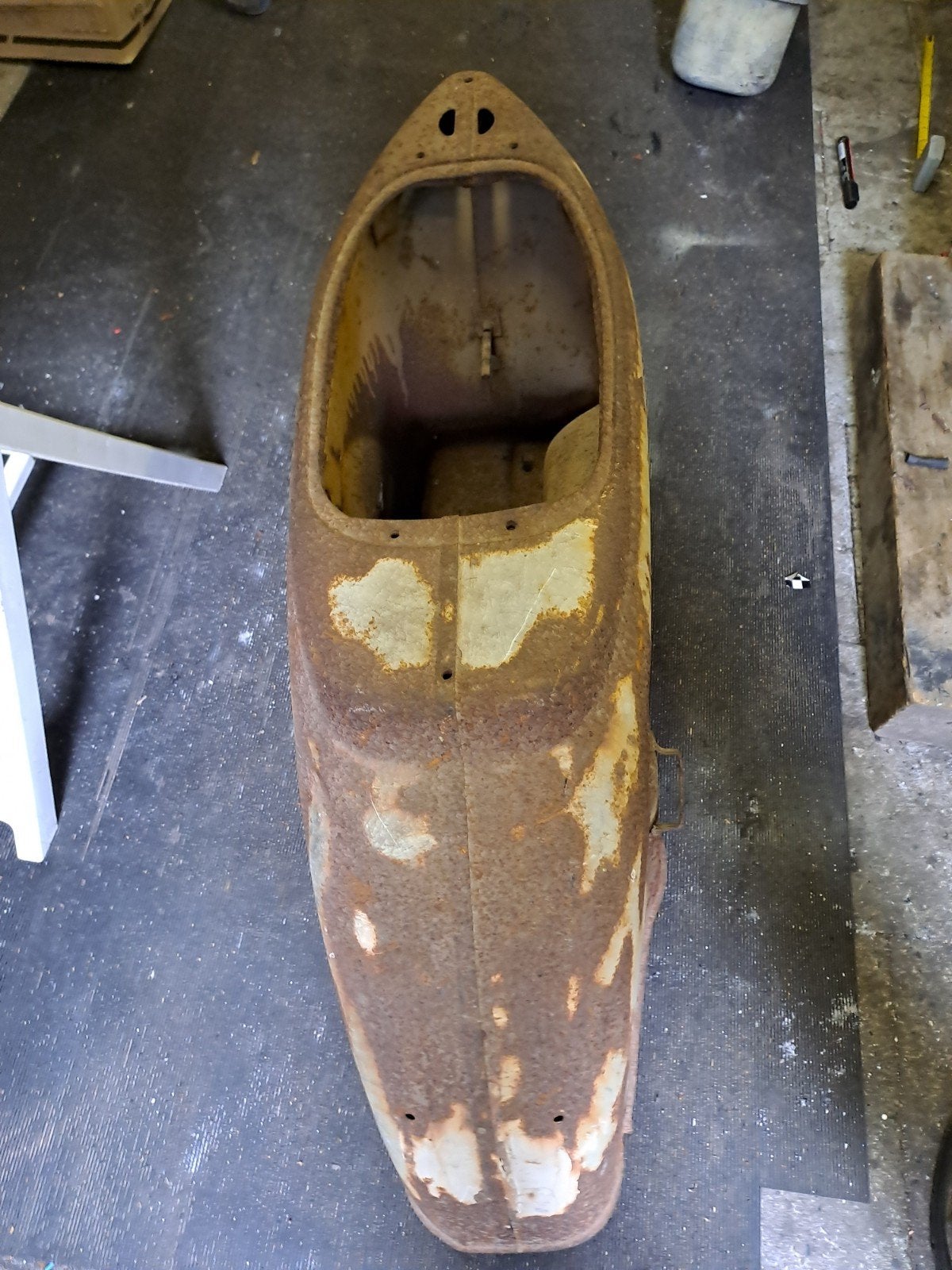 vespa GL Misa VGLA achterzijde met zuivere vin nr /geen docs, Ophalen, Vespa