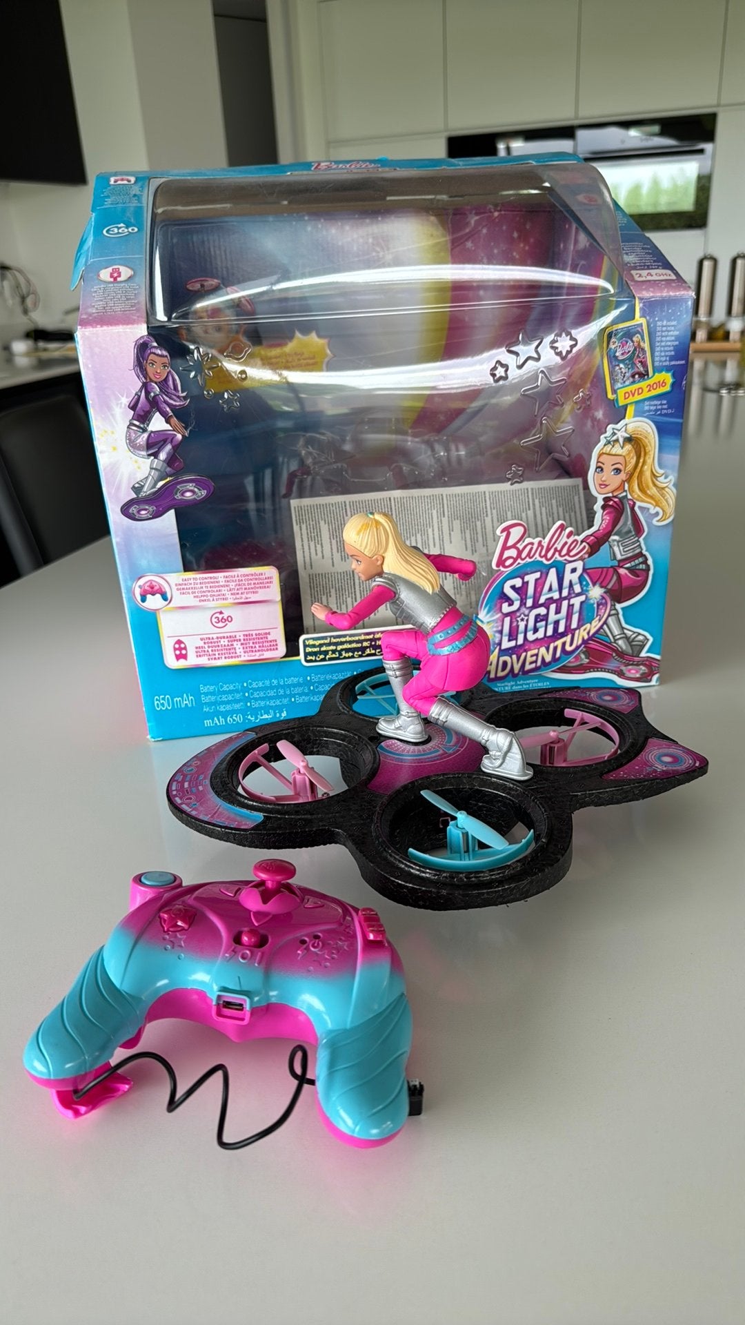 Barbie hooverboard, Verzenden, Zo goed als nieuw, Barbie