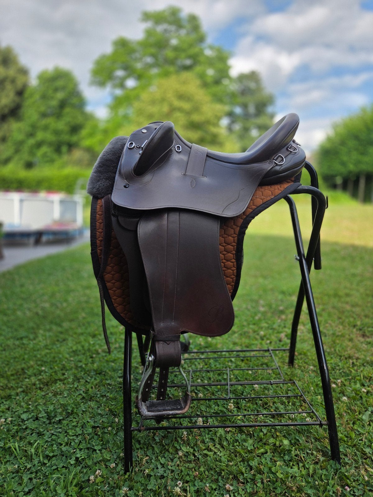 Selle australienne Bates Hart Technology à vendre, Animaux & Accessoires, Chevaux & Poneys | Selles, Bates, Enlèvement ou Envoi