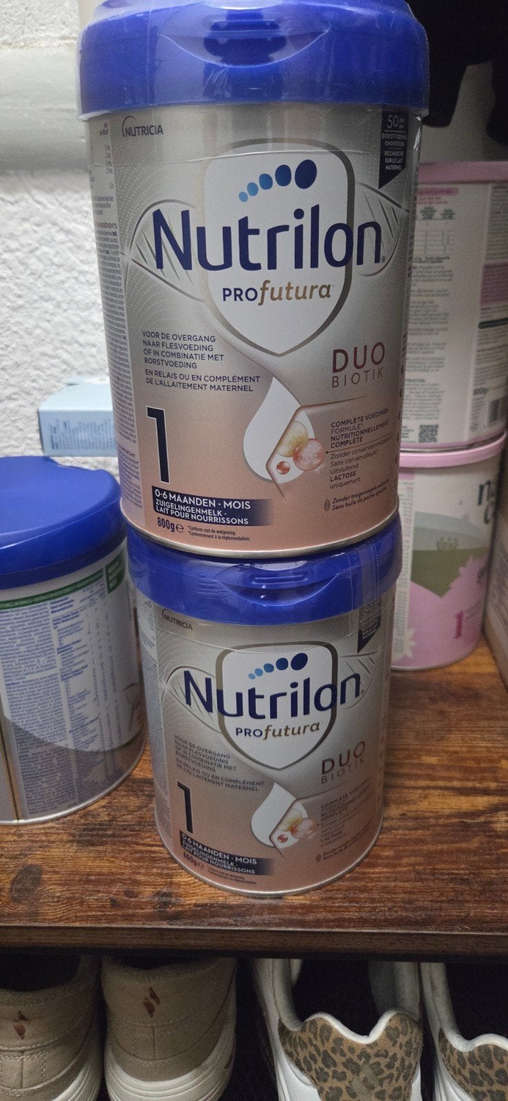 Nutrilon profutura 1 nieuw 2x, Kinderen en Baby's, Babyvoeding en Toebehoren, Ophalen of Verzenden, Nieuw, Nutrilon