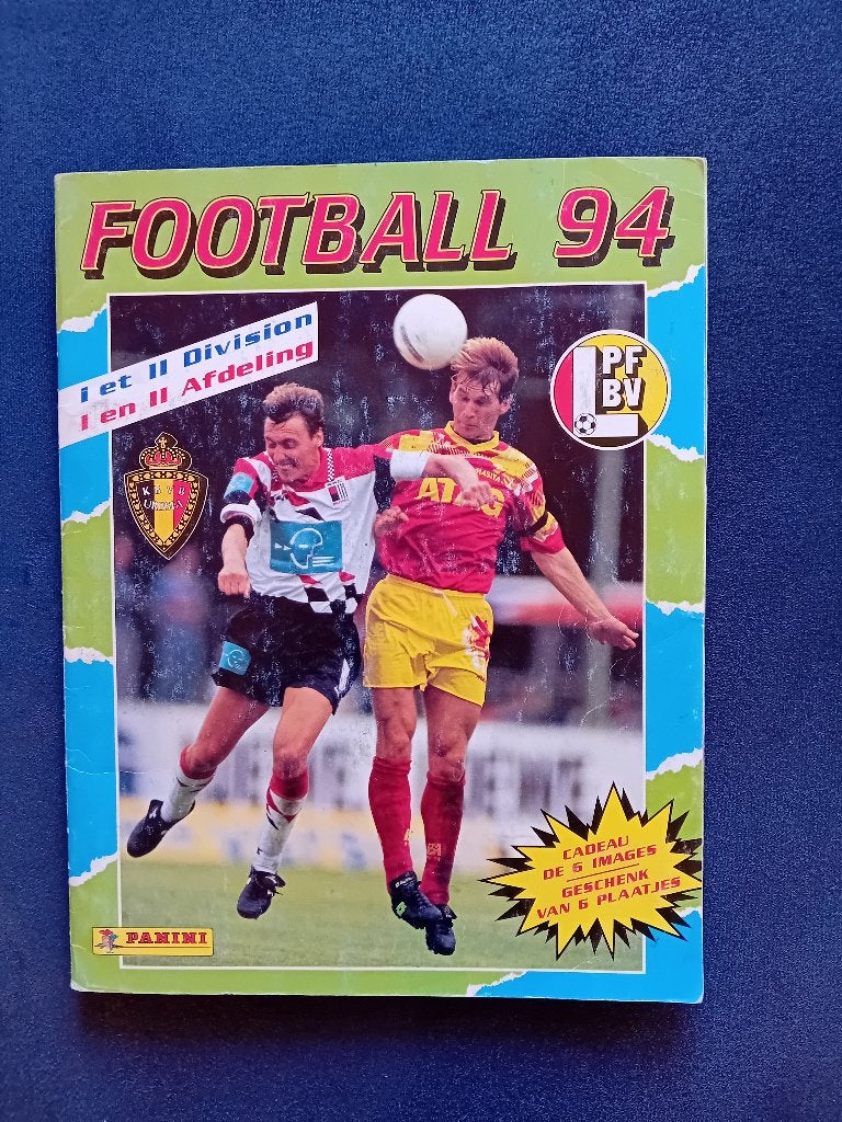 panini stickerboek Football 94, Enlèvement ou Envoi, Comme neuf, Image