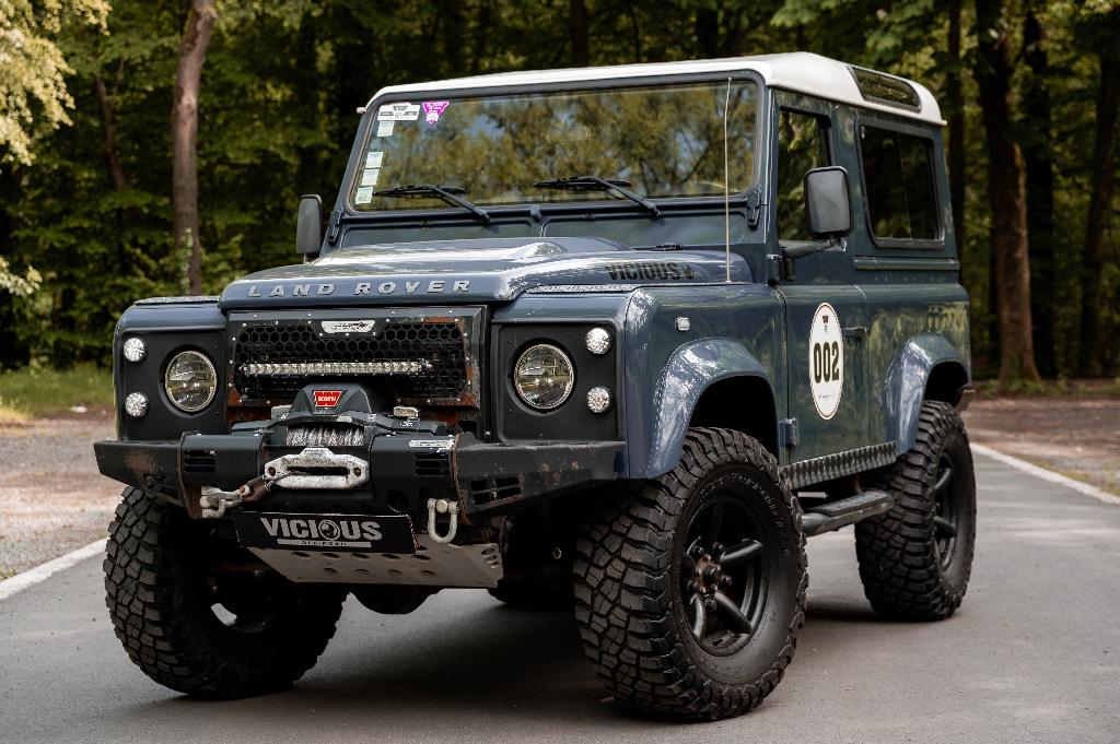 Defender 90 - TD4 - Blauw, Auto's, Land Rover, Particulier, 4x4, Defender, Diesel, SUV of Terreinwagen, 3 deurs, Blauw, Blauw
