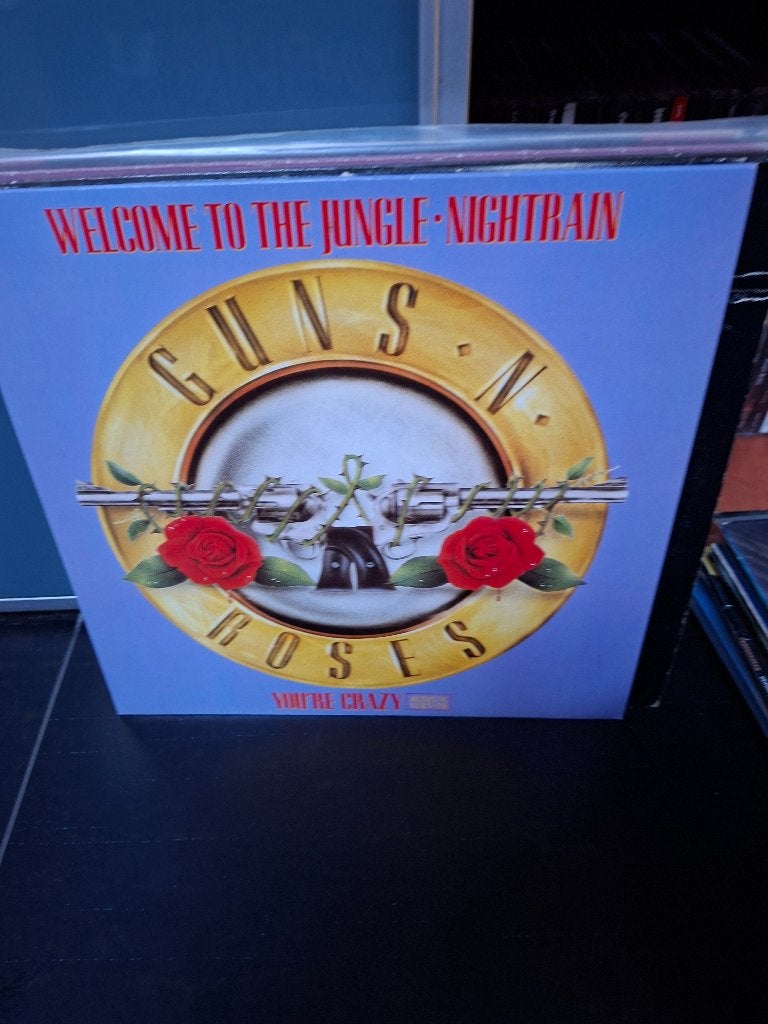 12" - guns n roses - welcome to the jungle - bak 3, Hardrock, Ophalen of Verzenden, Zo goed als nieuw, 12 inch