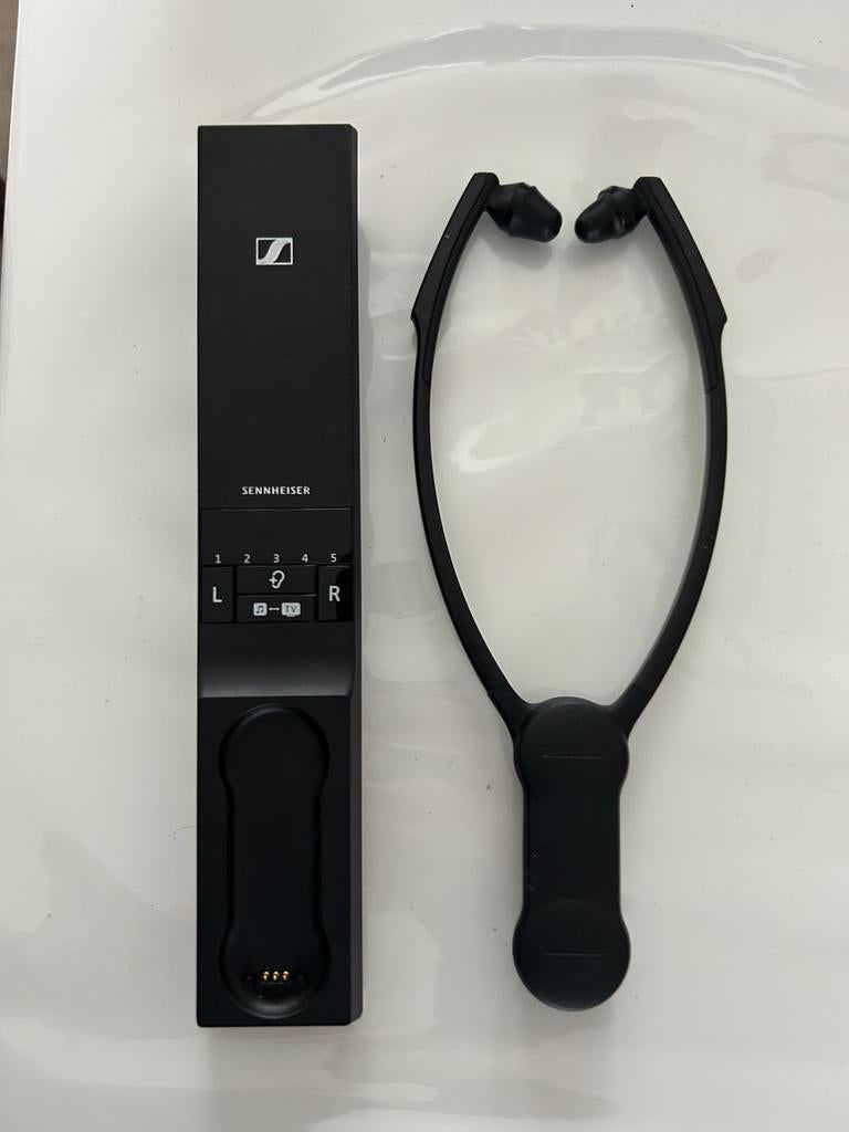 Sennheiser set 880 TV Hulp / hoofdtelefoon, TV, Hi-fi & Vidéo, Casques audio, Enlèvement, Comme neuf, Sennheiser, Sans fil