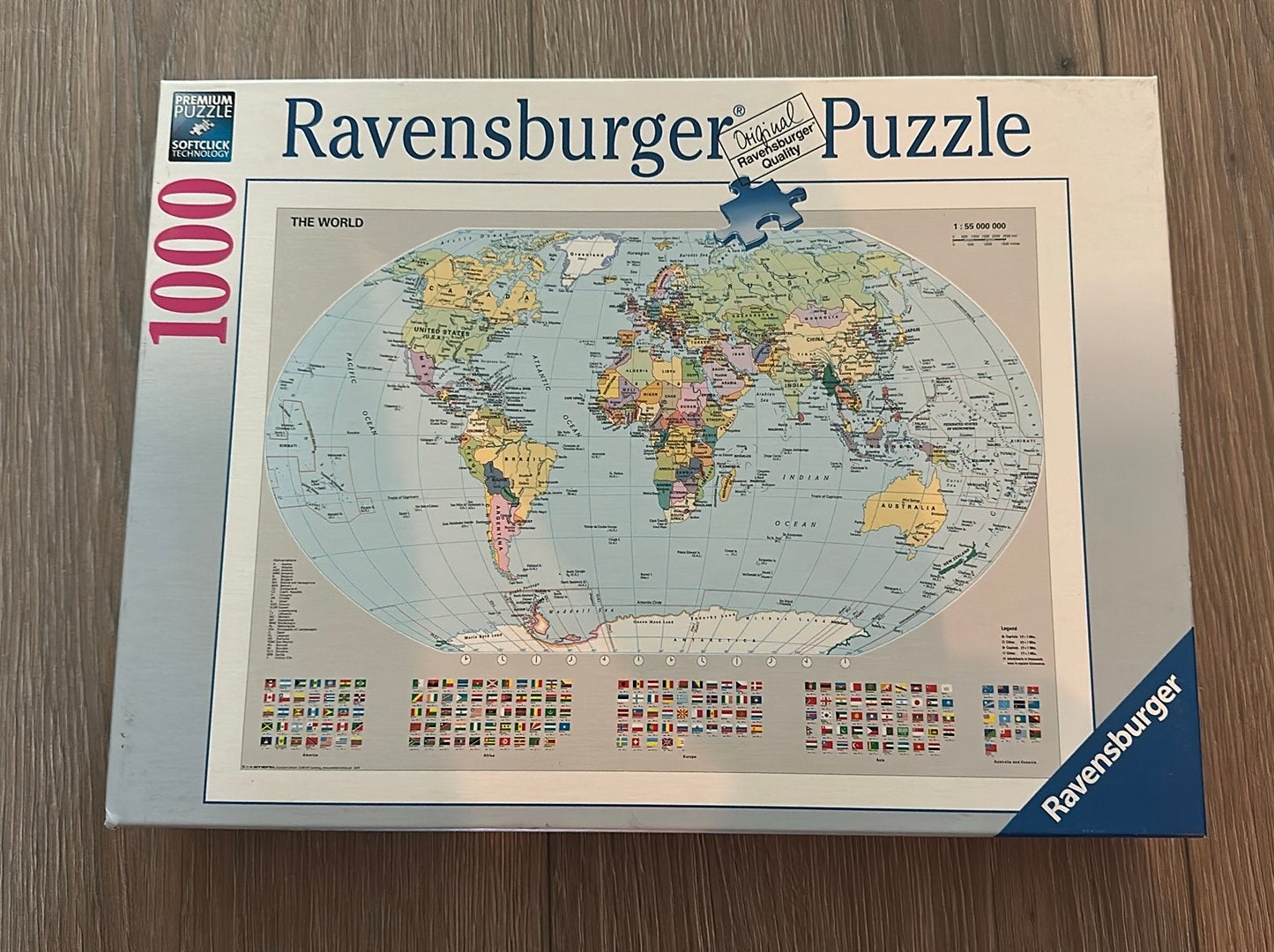 Puzzel ‘werledkaart’, Ophalen, Zo goed als nieuw