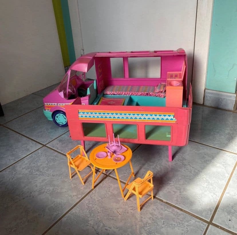 Barbie vintage western camper, Enlèvement, Comme neuf