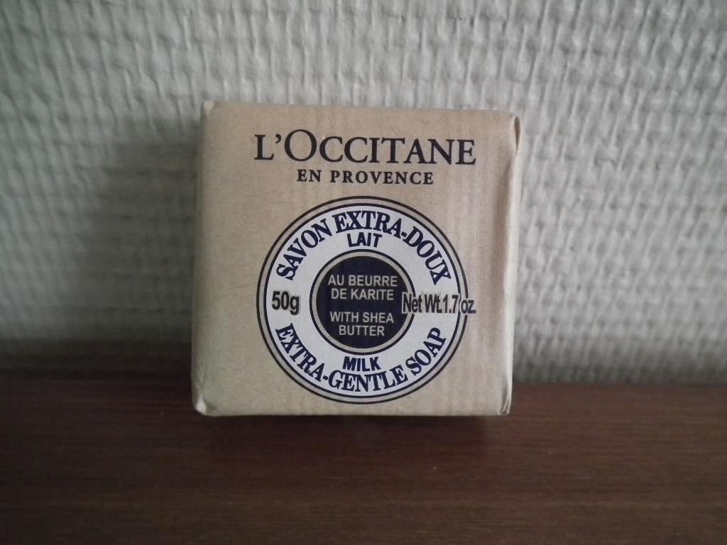 Savon extra-doux au beurre de karité 50 g (l'Occitane), Envoi, Neuf, Baignoire & Douche