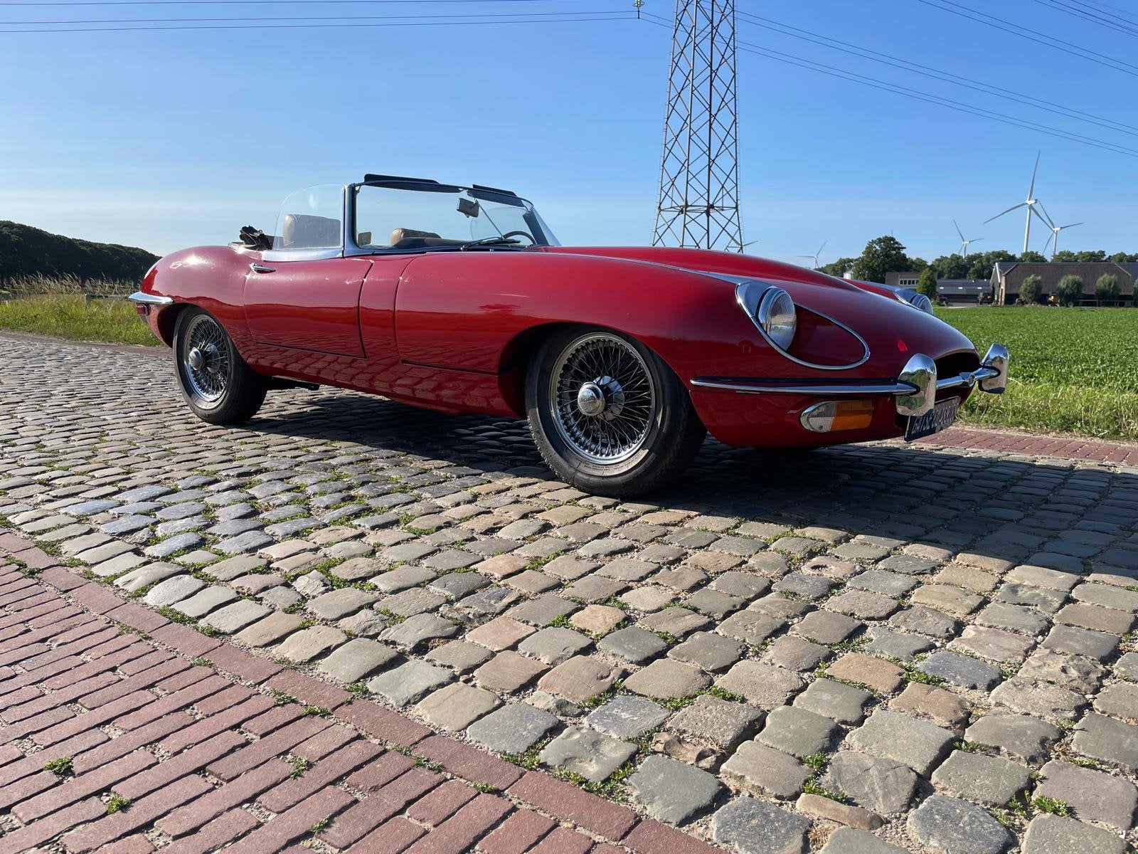 Jaguar etype 4.2 cabriolet 1969, foto 2