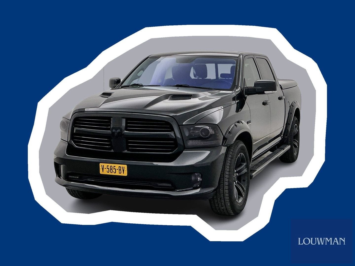 Dodge Ram 1500 5.7 V8 Quad Cab 6'4 Pano Leder Prins LPG Alpi, Auto's, Automaat, 298 g/km, Zwart, Bedrijf