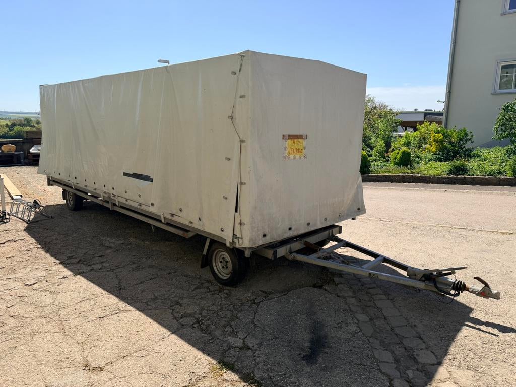 Remorque Hulco 3t, Autos : Divers, Remorques, Comme neuf, Enlèvement