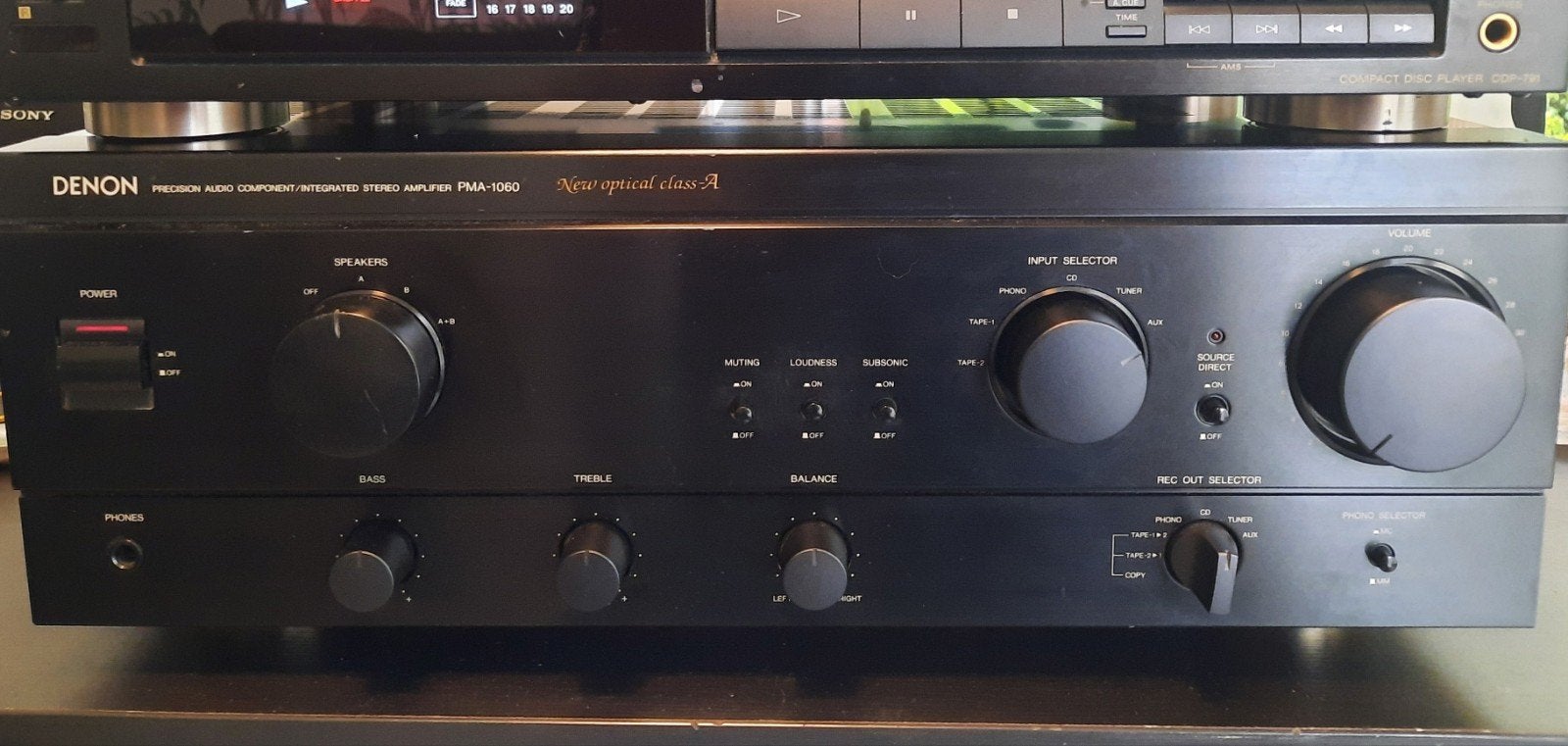 DENON PMA-1060 versterker, Audio, Tv en Foto, Versterkers en Ontvangers, Ophalen, Gebruikt, Denon, 60 tot 120 watt