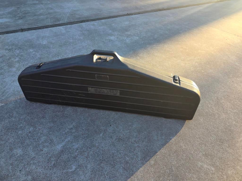Lange harde transportkoffer  130 cm, Ophalen of Verzenden, Gebruikt, Zwart, Kunststof of Plastic