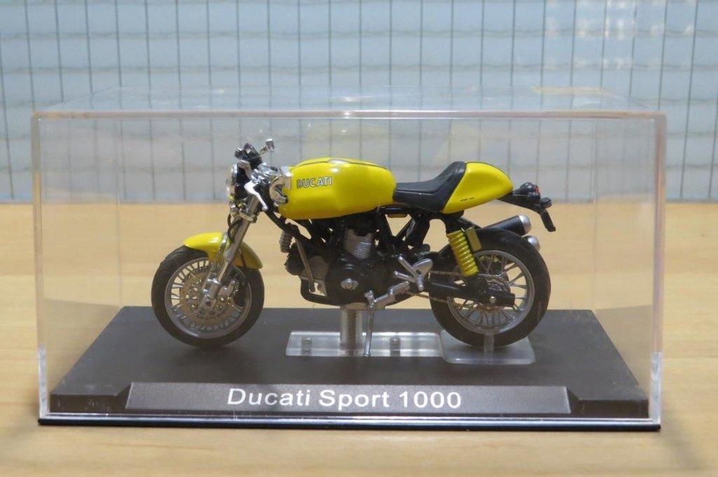 Ducati Sport 1000 yellow 1:24, Ophalen of Verzenden, Nieuw, Motor, Overige merken