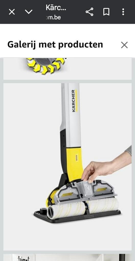 Karcher, Enlèvement, Mop ou Serpillière
