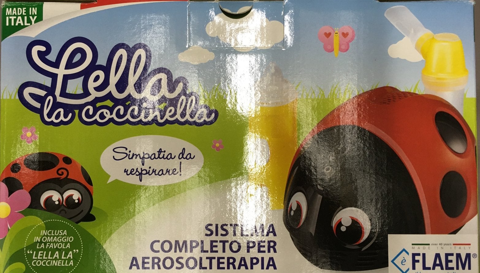 Aerosoltoestel Lella la Coccinella, Ophalen, Zo goed als nieuw