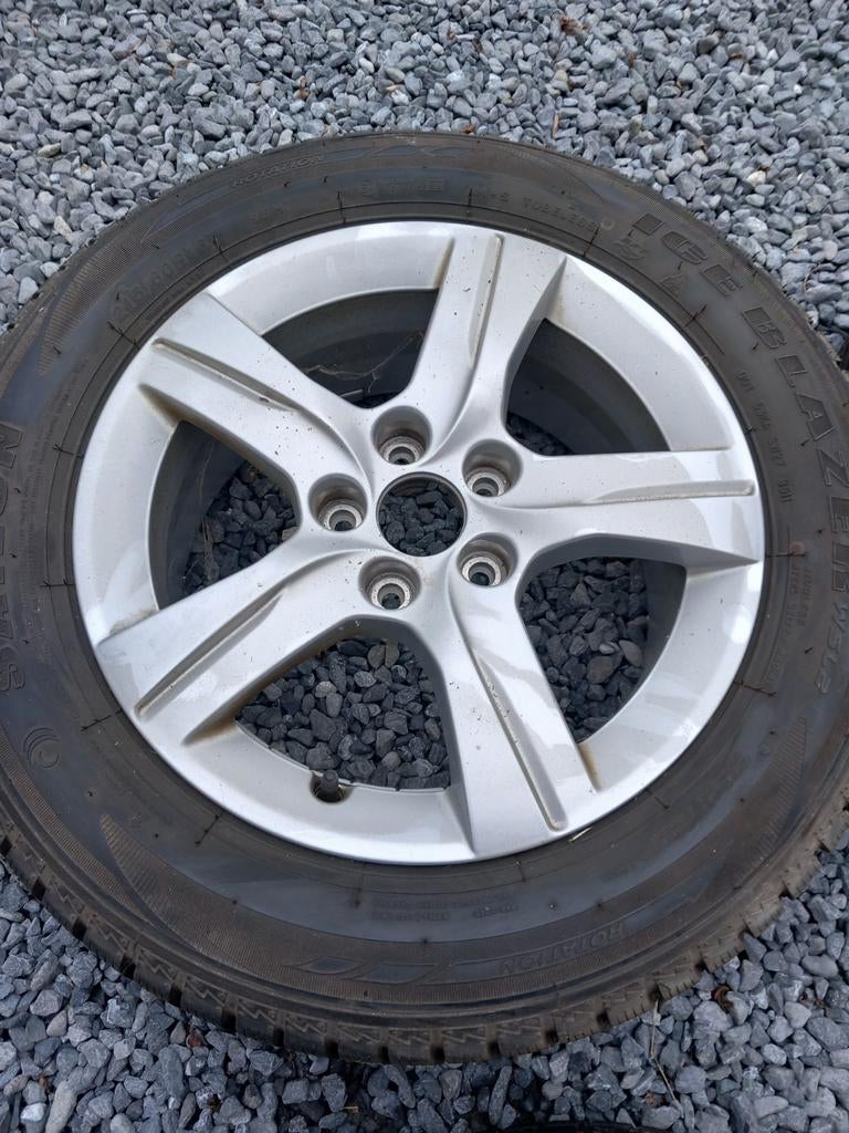 ZOU VANDAAG MOETEN VERTREKKEN 4 ALUMINIUM WIELEN 16 INCH (5/, Ophalen, Gebruikt, 16 inch, Velg(en)