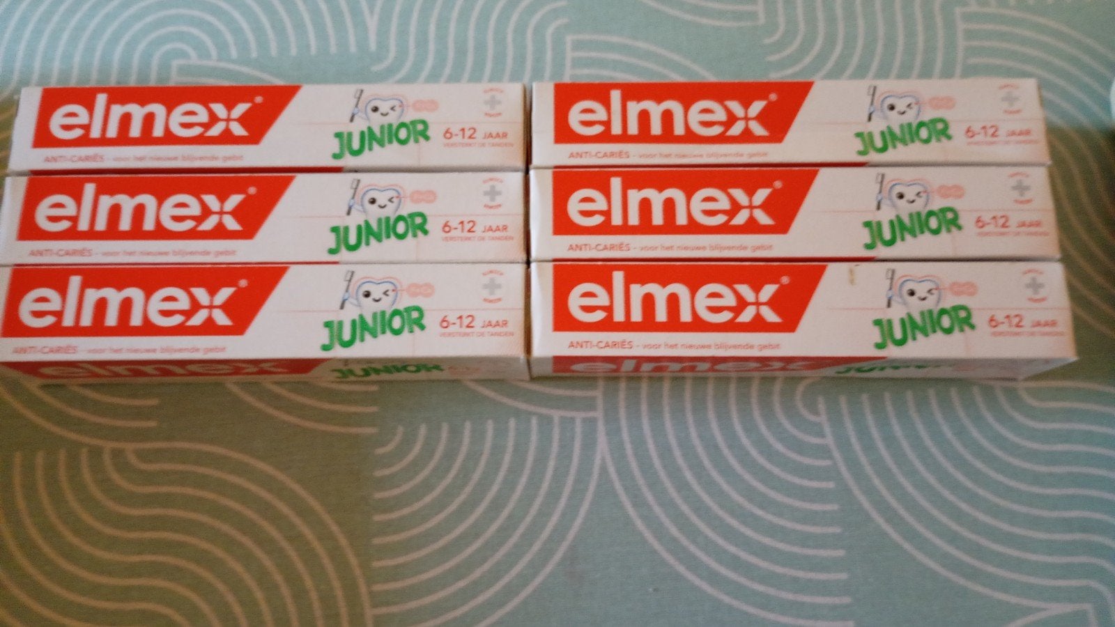 Elmex tandpasta 6 -12 jaar. Ongeopend, tht 04 en 05/2027, Handtassen en Accessoires, Uiterlijk | Mondverzorging, Ophalen, Nieuw