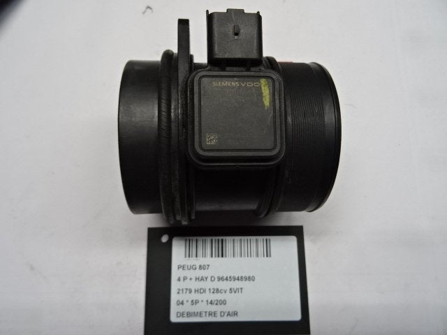 DÉBITMÈTRE Peugeot 807 (01-2002/12-2014) (9645948980), Kontakt-peugeot@peugeot.com, Utilisé, Peugeot Deutschland GmbH, Bahnhofsplatz
65423  Rüsselsheim, DE