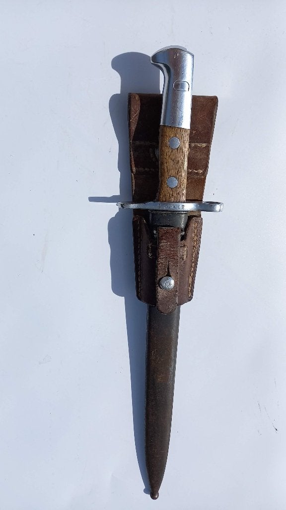 Zwitserse bajonet Elsener Schwyz, Verzamelen, Ophalen of Verzenden, Landmacht, Mes of Dolk