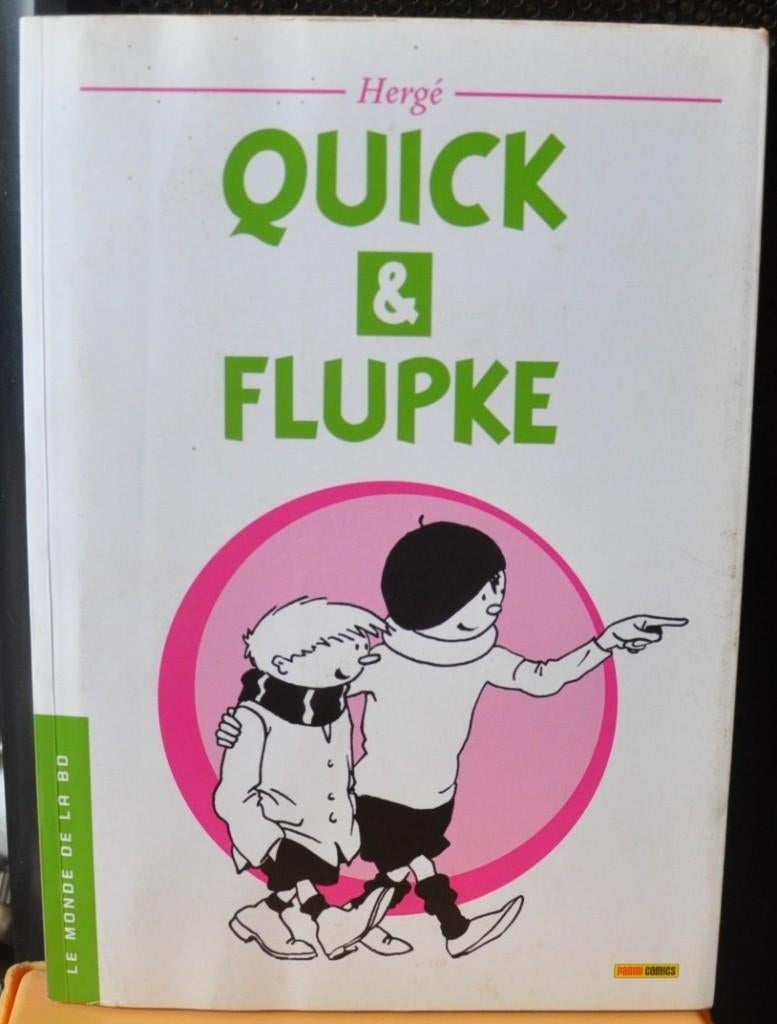bd monde de la bd quick & flupke (x20118), Enlèvement ou Envoi, Une BD, Utilisé, Hergé