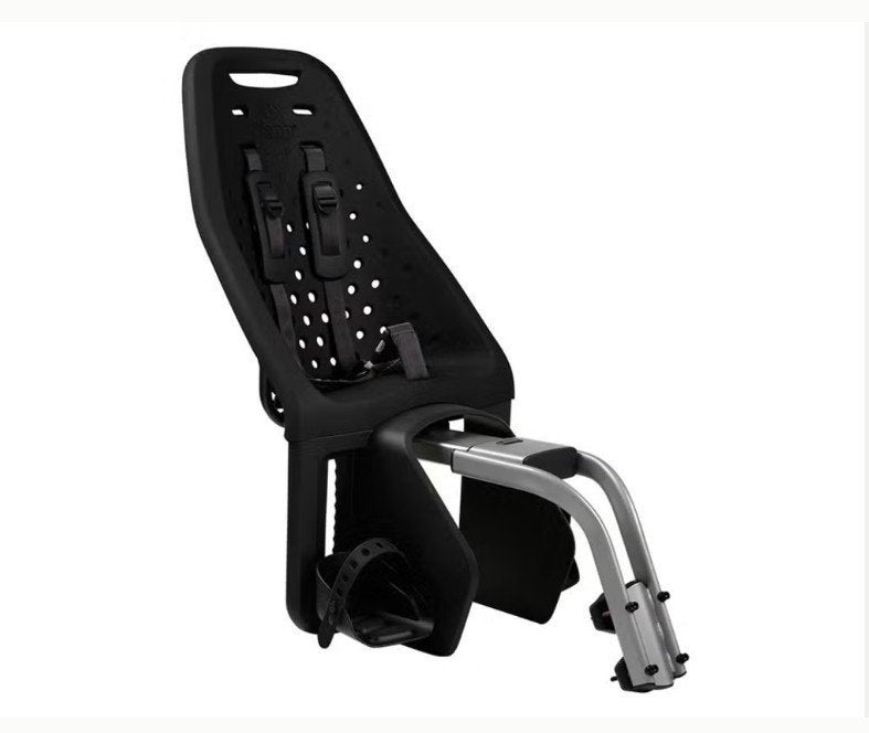Thule Yepp Maxi Black, Fietsen en Brommers, Fietsaccessoires | Fietsstoeltjes, Ophalen, Achterzitje, Voetsteuntjes, Yepp (Thule)