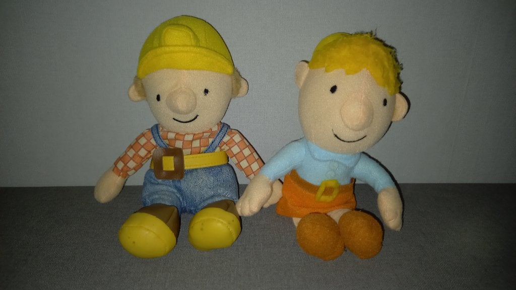 Bob de Bouwer knuffels, Kinderen en Baby's, Ophalen of Verzenden, Gebruikt