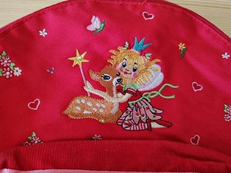 Rugzakje lilifee, Moins de 30 cm, Enlèvement ou Envoi, Rose, Sac à dos