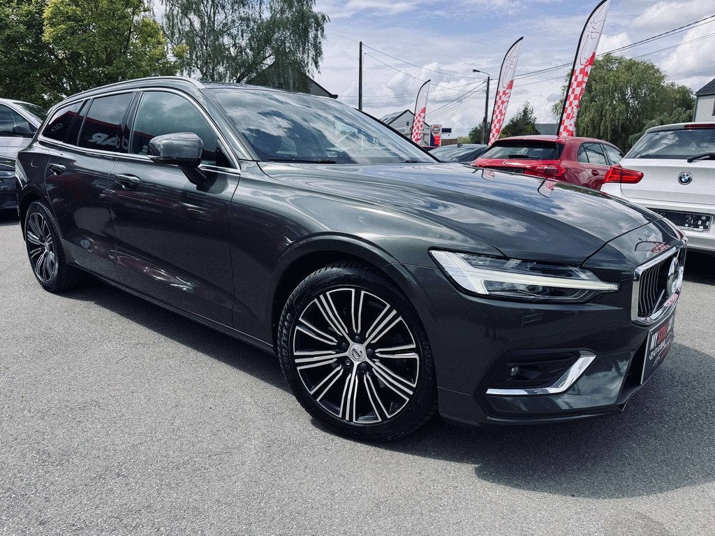 Volvo V60 V60 2.0 B3 Inscription Geartronic, Full, Garantie, Auto's, 4 cilinders, 1969 cc, 5 deurs, Zilver of Grijs