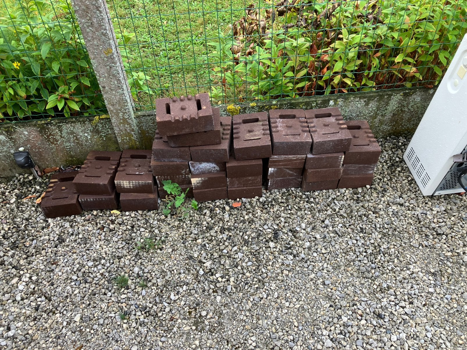 Vuurvaste stenen van accukachel, Doe-het-zelf en Bouw, Dakpannen en Dakbedekking, Ophalen, Gebruikt