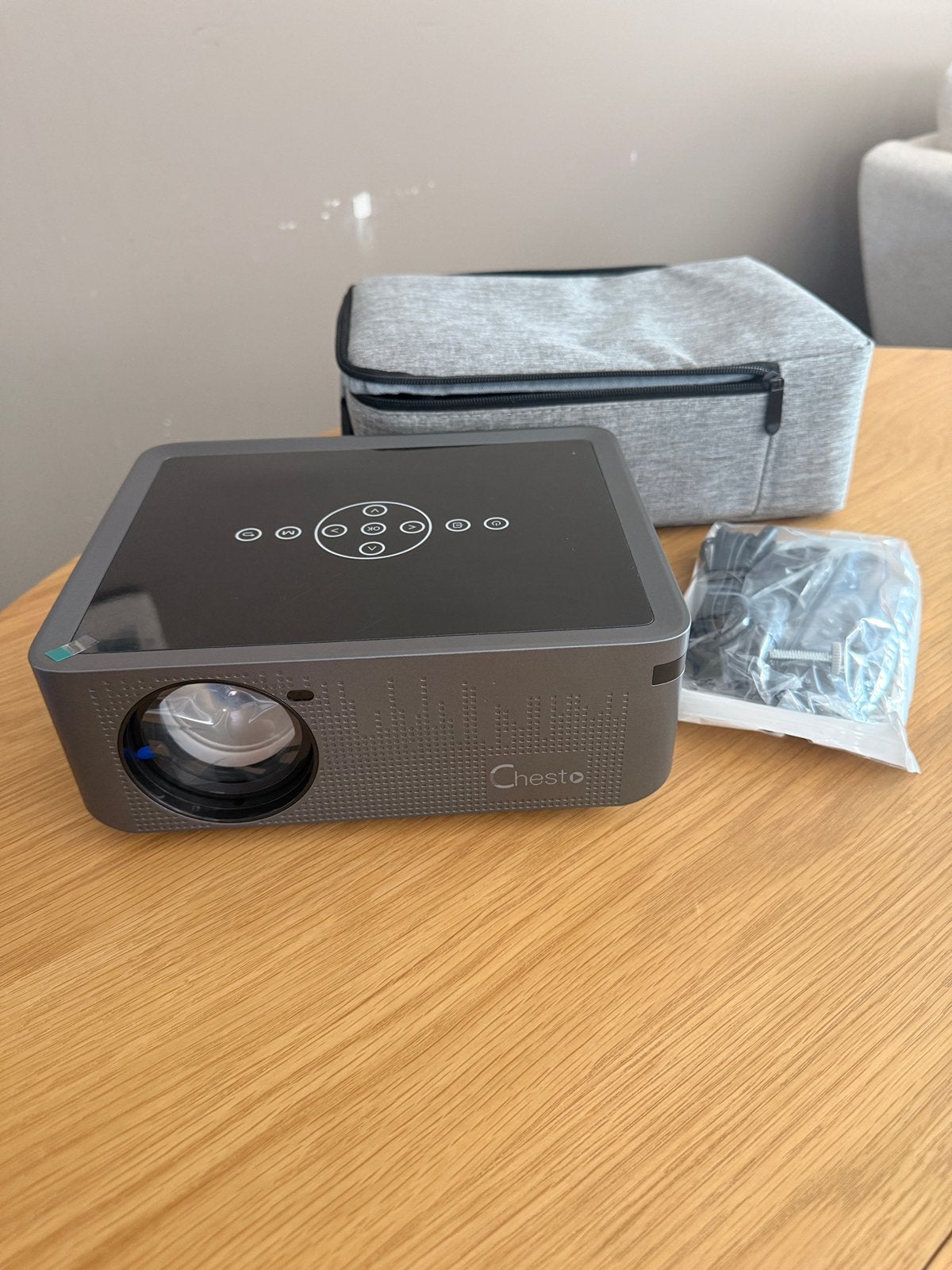Chesto Beamer FULL HD (4K-Ondersteuning) - 12.000 lumen, Audio, Tv en Foto, Beamers, Ophalen, Nieuw, Chesto, Overige technologie