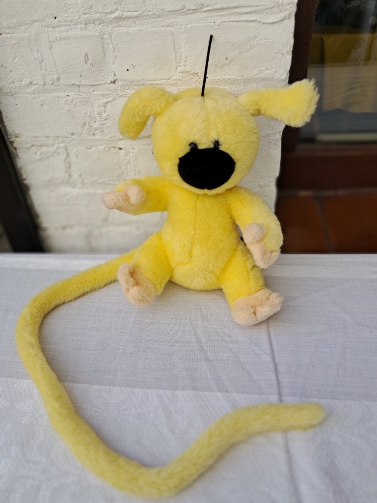 peluche vintage Marsupilami bébé Bibu, Enlèvement ou Envoi, Comme neuf, Autres types