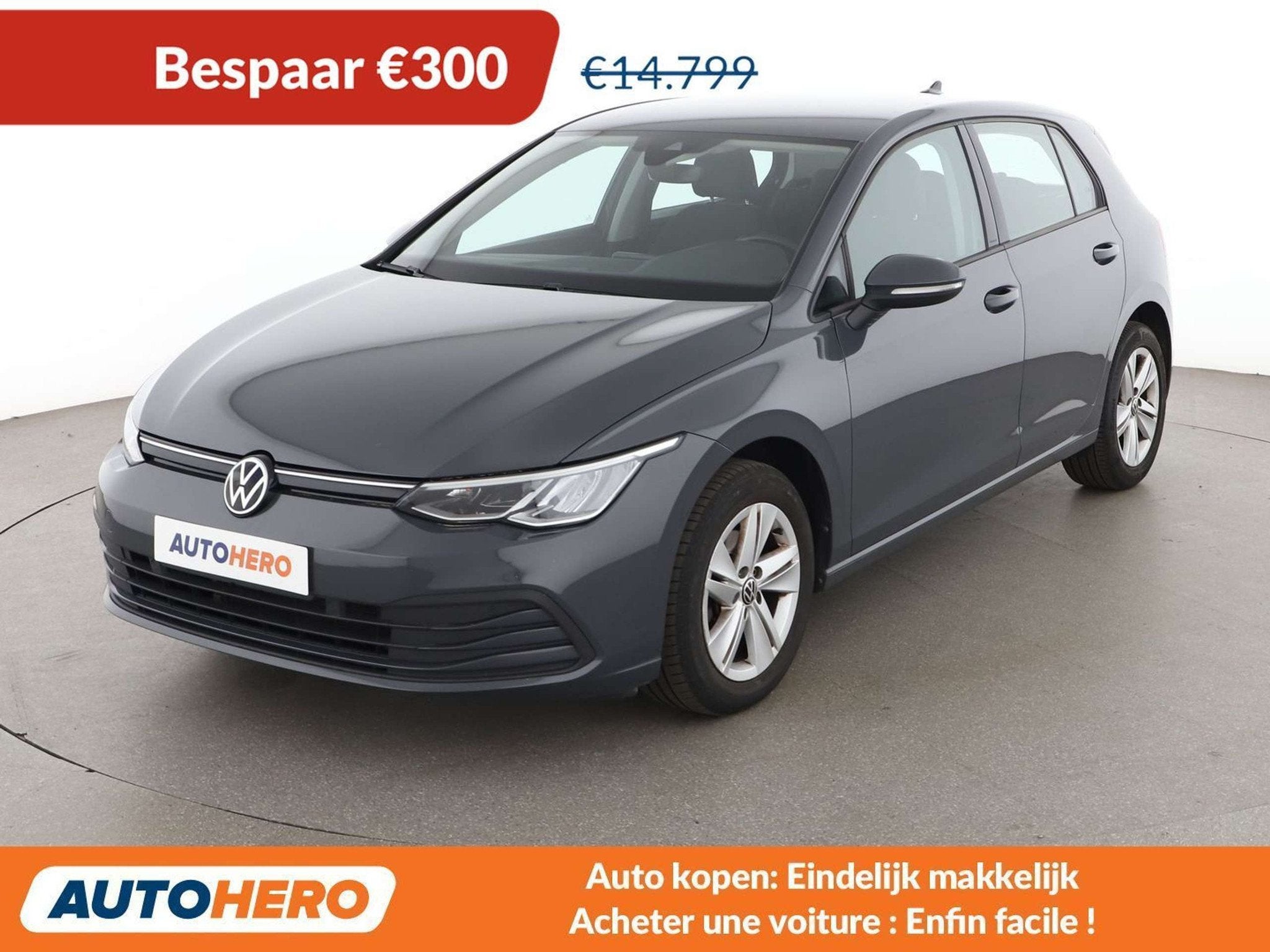 Volkswagen Golf 1.0 TSI Life (année de construction 2021), Autos, Achat, Euro 6, 1264 kg, Noir