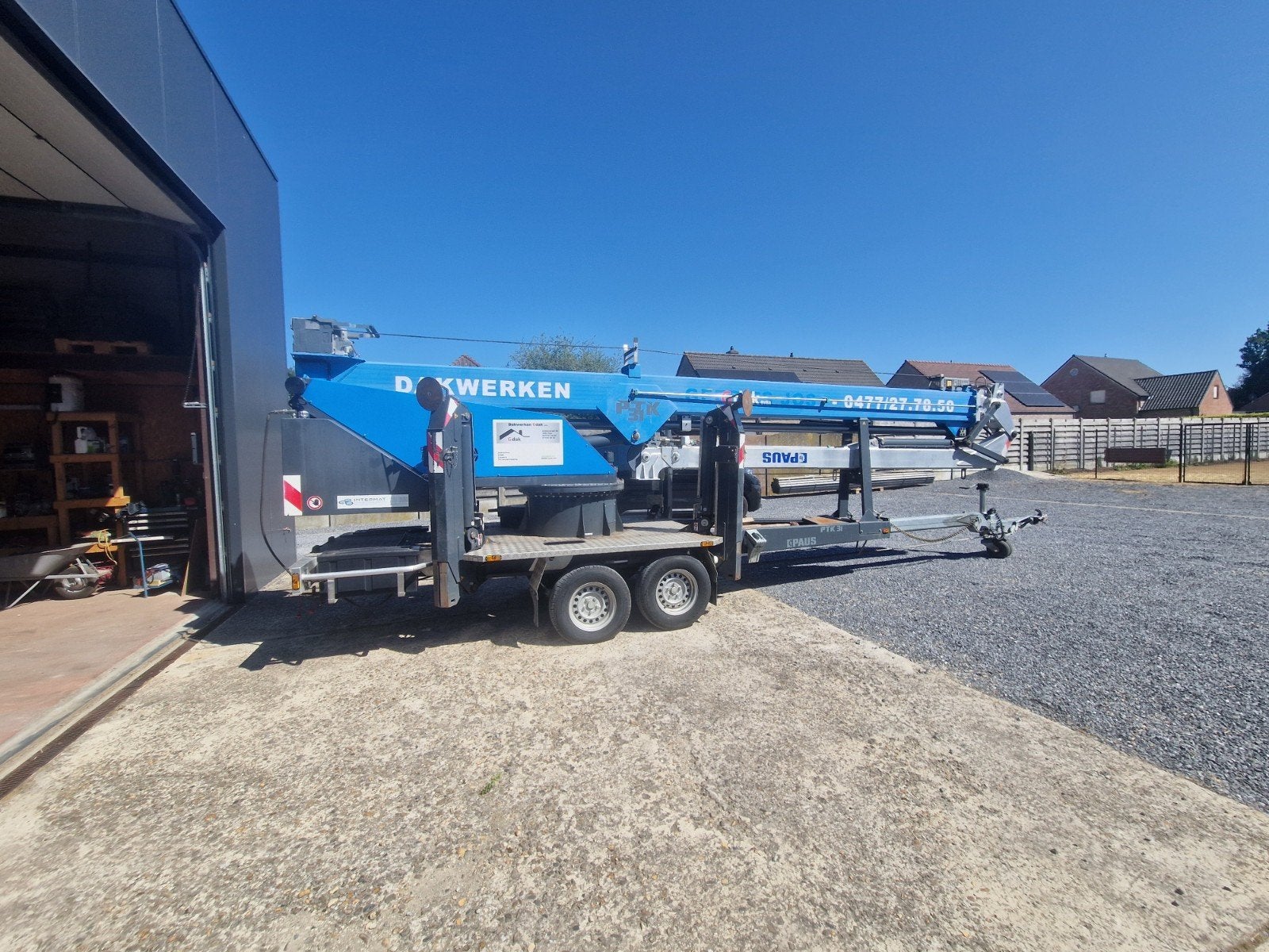 Paus ptk 31, Bricolage & Construction, Monte-charges, Enlèvement
