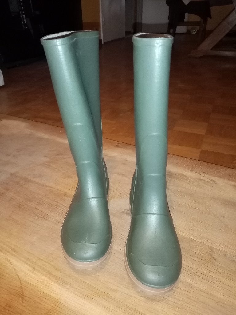 Bottes de pluie imperméables (pointure 37)., Tuin en Terras, Werkkleding, Zo goed als nieuw, Dames, Heren, Kinderen, Laarzen, Ophalen