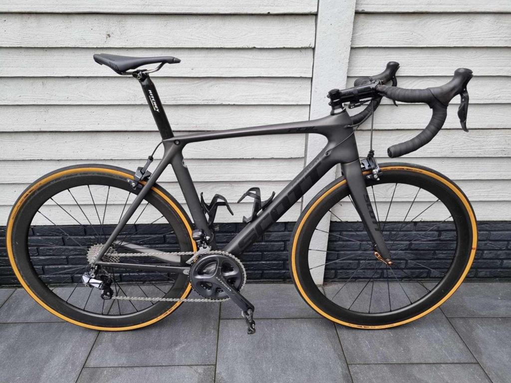 Scott foil premium maat 56, Fietsen en Brommers, Fietsen | Racefietsen, Carbon, Heren, Zo goed als nieuw, Ophalen
