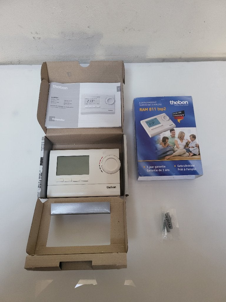 Digitale klokthermostaat – Ramses 811 top 2 – Theben, Ophalen of Verzenden, Slimme thermostaat, Nieuw
