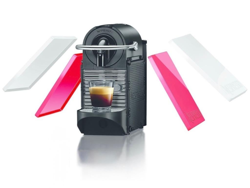 Machine Nespresso Pixie Clips, Elektronische apparatuur, Koffiezetapparaten, Ophalen, Gebruikt, Espresso apparaat, 1 kopje