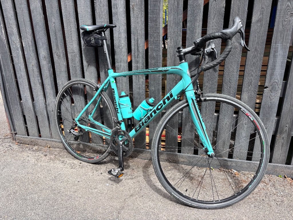 Bianchi Impulso koersfiets 55, Velgrem, Aluminium, Zo goed als nieuw, Meer dan 20 versnellingen