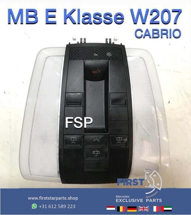 W207 MB E Klasse cabrio interieur licht plafond Sos knop AMG, Utilisé, -, -, Enlèvement ou Envoi