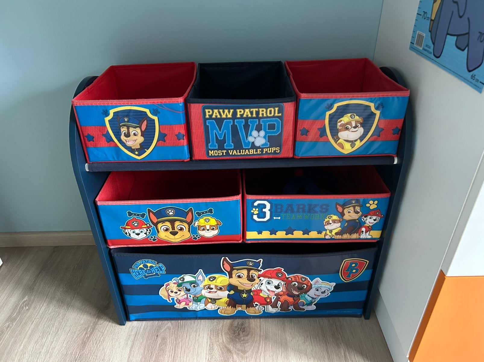 Paw patrol opbergkastje, Ophalen, Zo goed als nieuw
