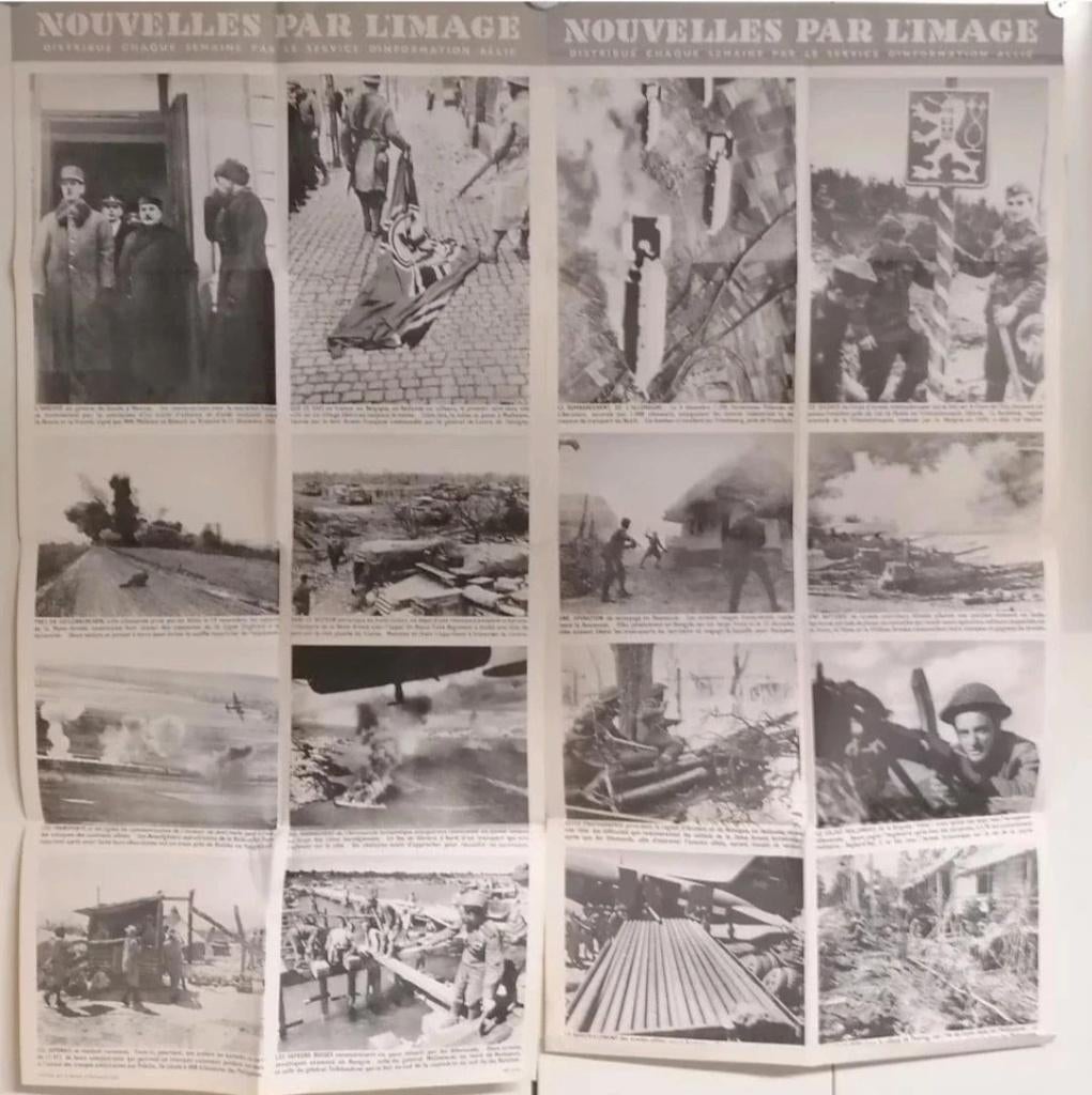 Affiches militaire libération WW2, Envoi, Autres, Autres types