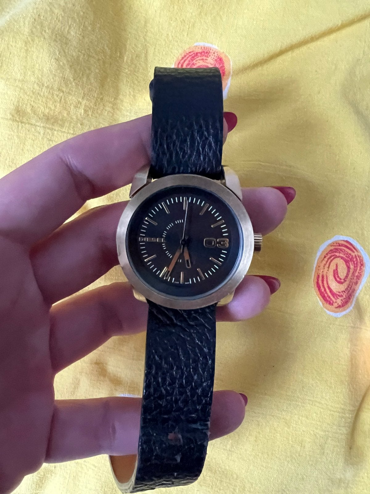 Horloge Diesel, Handtassen en Accessoires, Ophalen, Zo goed als nieuw