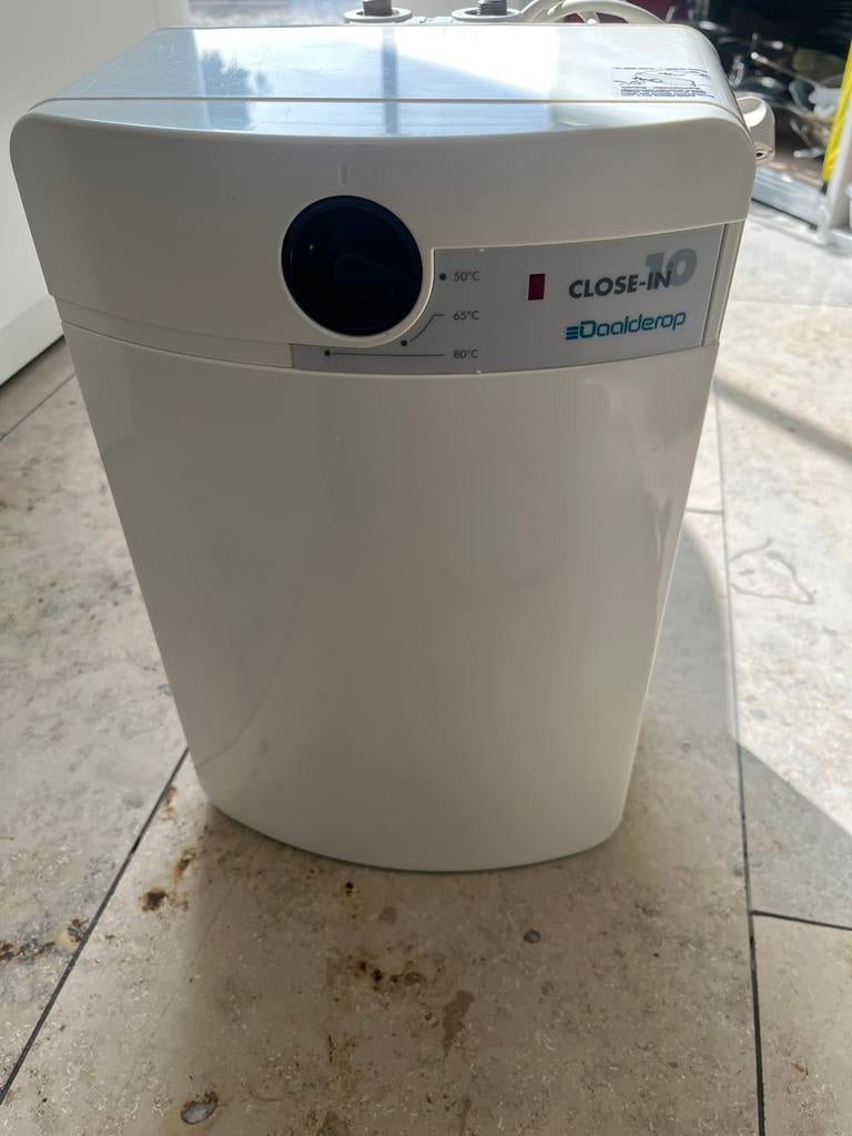 Daalderop close in boiler 10 L, Doe-het-zelf en Bouw, Chauffageketels en Boilers, Ophalen, Gebruikt, Boiler, Minder dan 20 liter