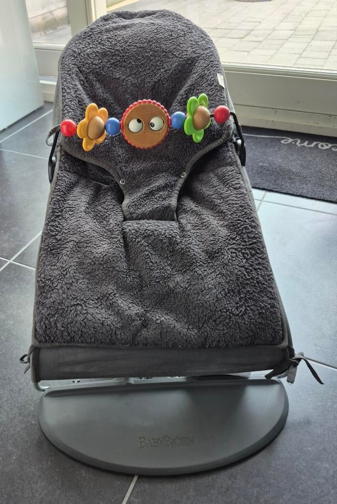 Babybjörn relax bouncer compleet met speelboog, Overige merken, Gebruikt, Verstelbaar, Wipstoel