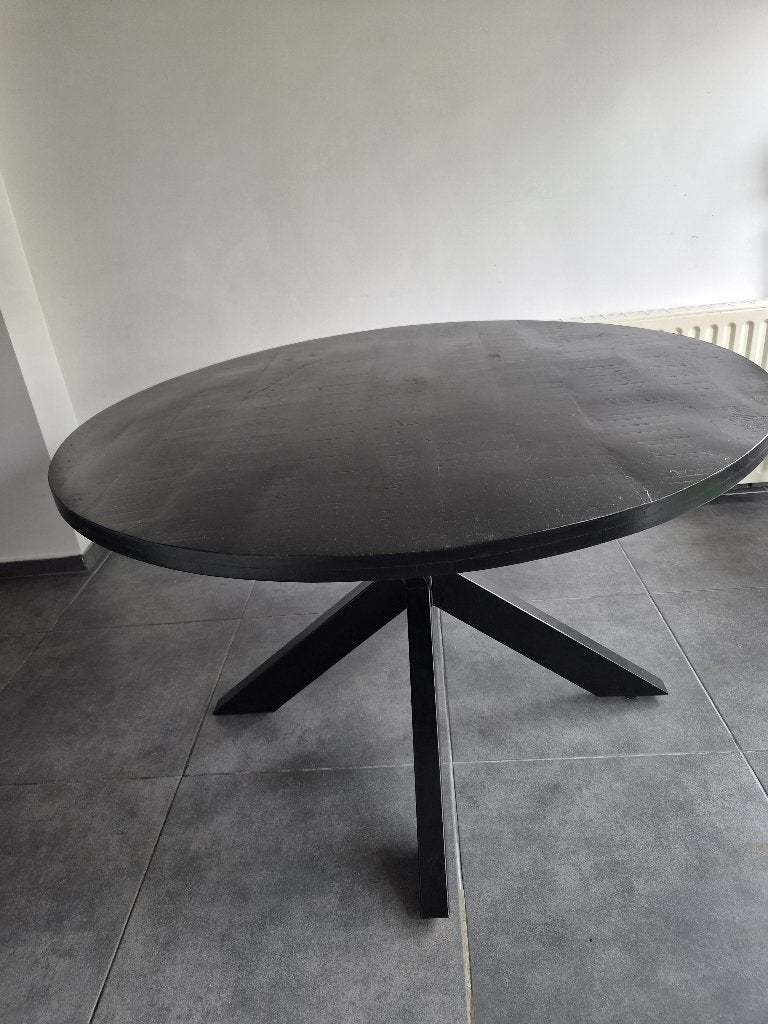 Eettafel, Ophalen, Gebruikt, 100 tot 150 cm, 100 tot 150 cm