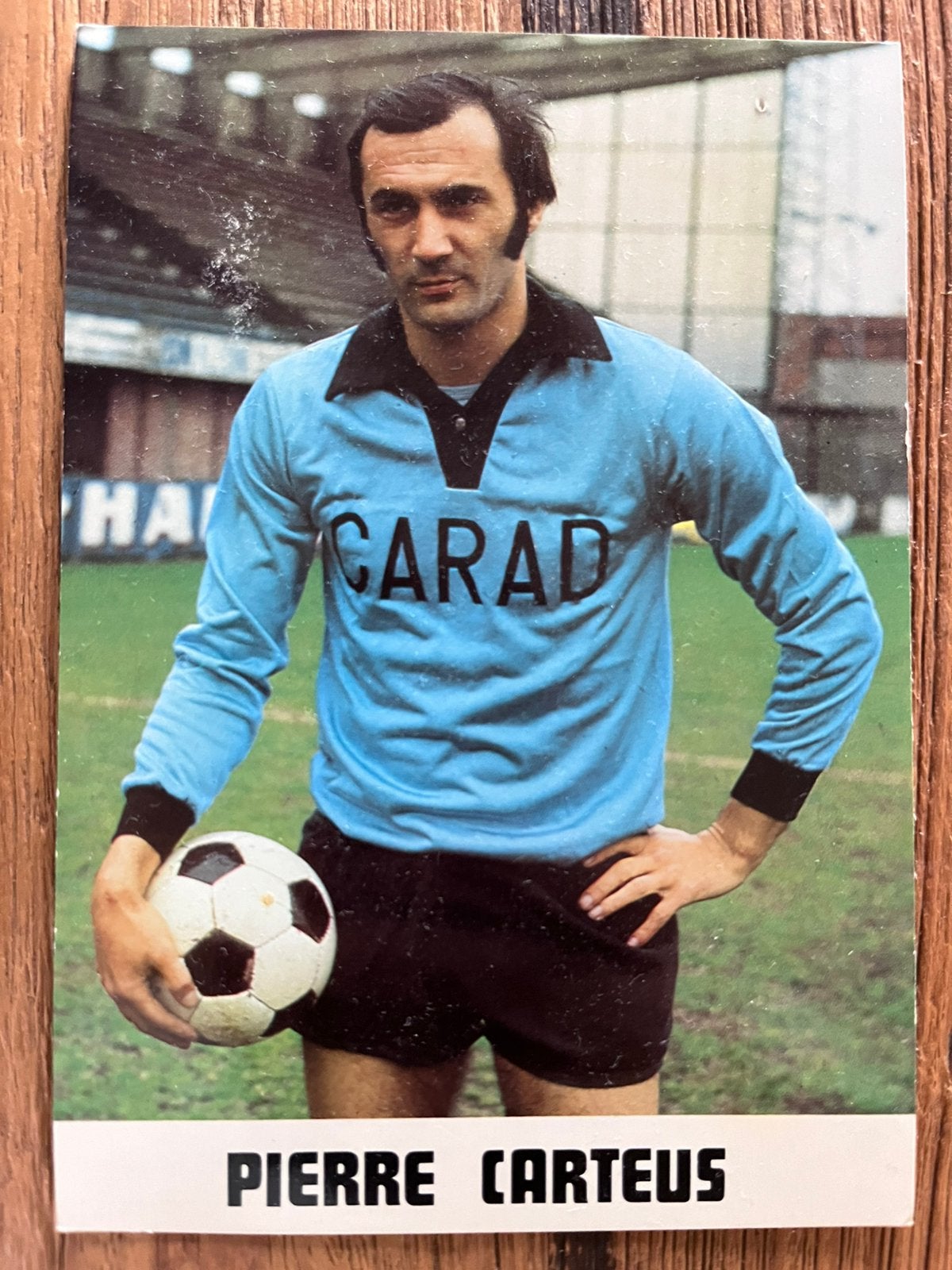 Kaart Pierre Carteus Club Brugge supporterscafé, Ophalen of Verzenden, Zo goed als nieuw