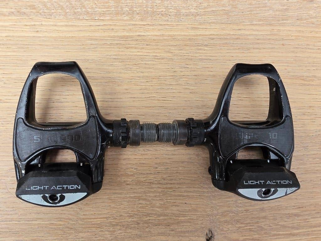 Shimano PD-R540 klikpedalen, Gebruikt, Aluminium, Shimano, Ophalen