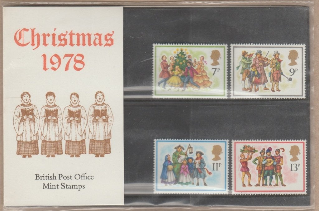 GB 1978 PRESENTATION PACK #104 Kerstmis **, Postzegels en Munten, Verzenden, Postfris